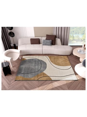 Atticgo Kurzflor-Teppich NEW YORK in mehrfarbig