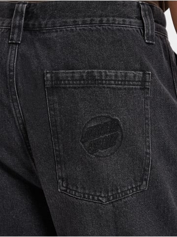Santa Cruz Jeans Shorts Opus Dot Workwear in anthrazit