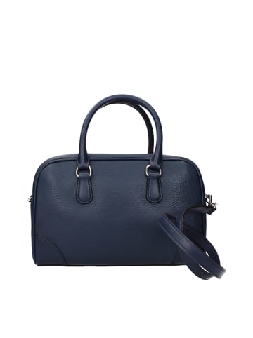 Michael Kors Blau Leder Handtasche