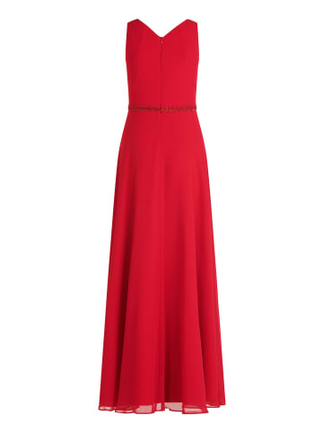 Vera Mont Abendkleid mit Plissee in Red Rose