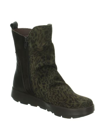 Think! Stiefelette COMODA in Oliv/Kombi