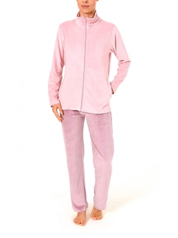 NORMANN Hausanzug Homewear Nicky Velvet - 15725 in altrose