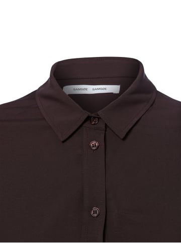 SAMSOE & SAMSOE Bluse Majan in schoko - 0007