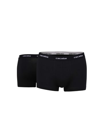 CECEBA Pants 2Er Pack Monza in schwarz-dunkel-uni