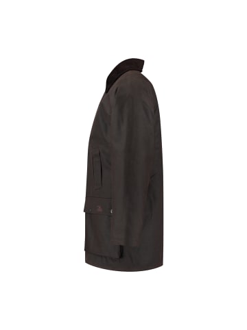 MGO leisure wear British Wax Jacket in Braun