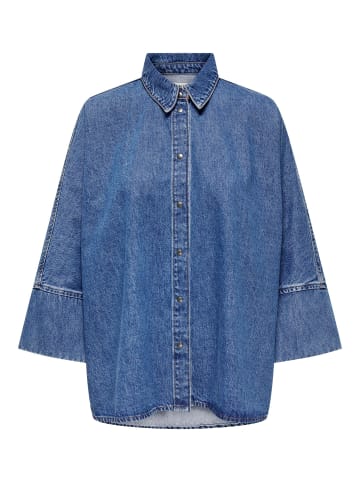 ONLY Jeanshemd in Medium Blue Denim