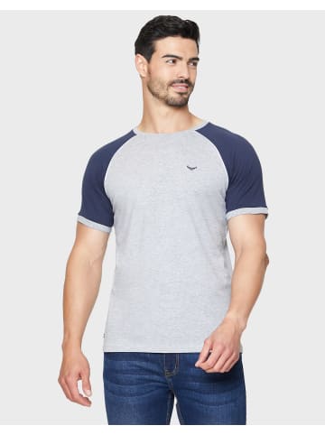 Threadbare T-Shirt Tee Pipping Raglan in Multi