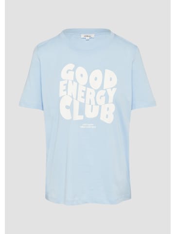 s.Oliver T-Shirt in 50D1_hellblau