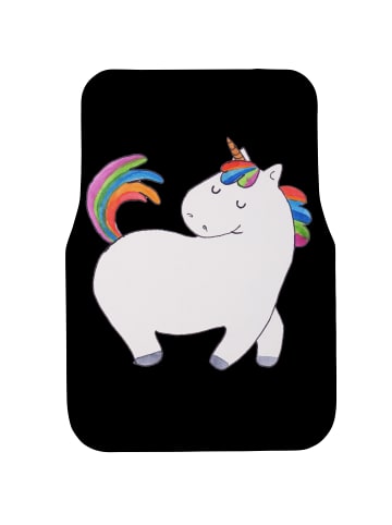 Mr. & Mrs. Panda Automatte Einhorn Stolzieren ohne Spruch in Schwarz