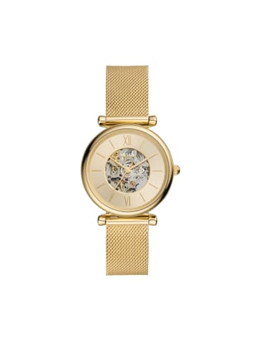 Fossil Armbanduhr in gold