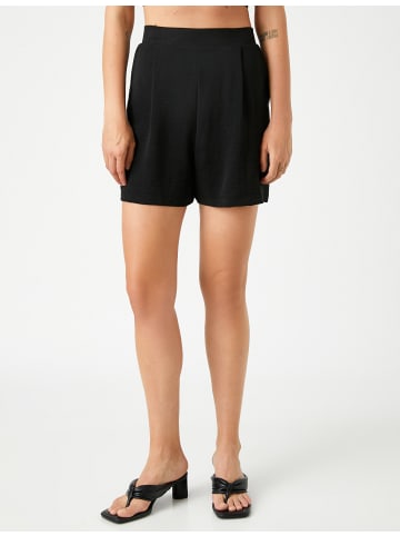 KOTON Shorts in Schwarz