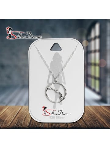 SilberDream 925  Silber Damen SilberDream Halsketten Sternbild Widder  ca. 42cm und 45cm