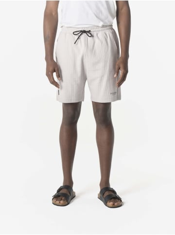 KOROSHI Technische jogging-shorts für männer in grau