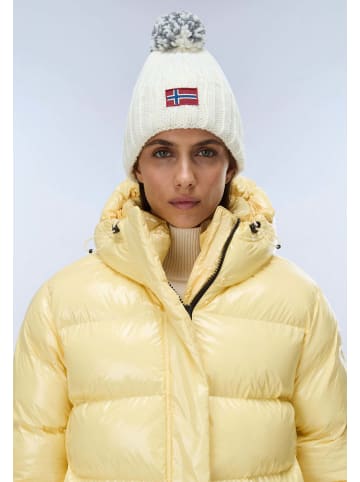 Napapijri Mütze SEMIURY W 3 in Beige Dimity