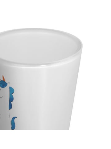 Mr. & Mrs. Panda Schnapsglas Einhorn Spaziergang ohne Spruch in Transparent