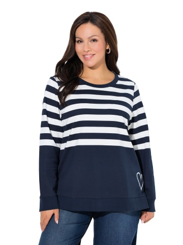 Ulla Popken Sweatshirt in marine
