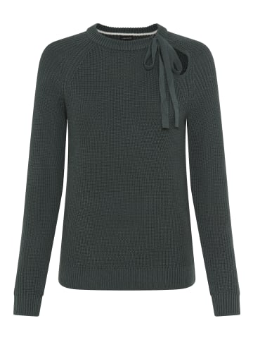 Laura Scott Strickpullover in dunkelgrün