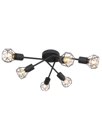 Globo lighting Deckenleuchte "XARA I" in black