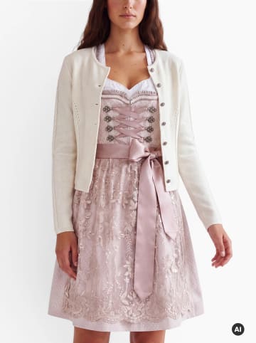 Nübler Strickjacke Amira in Altweiß
