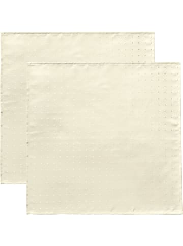 Curt Bauer Jacquard, Baumwollmischung Serviette 2er-Pack Petito in sekt