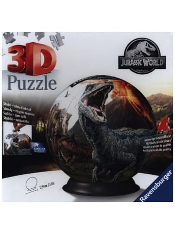 Ravensburger Ravensburger 3D Puzzle 11757 - Puzzle-Ball Jurassic World - Puzzle-Ball für...