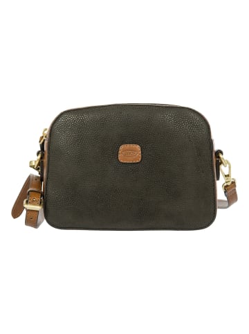 BRIC`s Volterra Life Umhängetasche Leder 21 cm olive