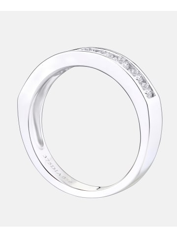 Diamant L'éternel Eternity-Ring aus 375 Weißgold mit Diamant