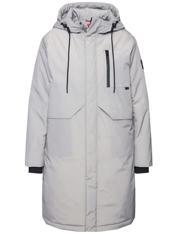 Ulla Popken Mantel in mittelgrau