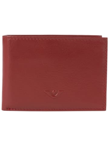VLD VOi Leather Design Soft Theo Geldbörse Leder 10 cm granat