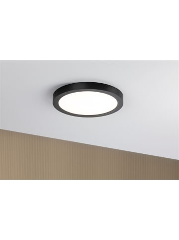 paulmann LED Panel Abia rund 22W in Schwarz matt