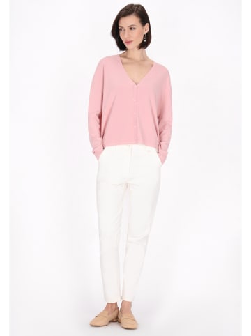 Usha Women Cardigan in rose