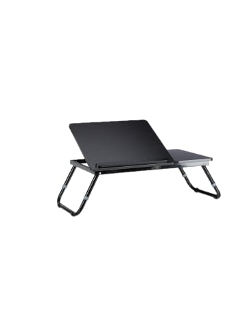 relaxdays 3 x Laptoptisch in Schwarz - (B)75 x (H)40 x (T)35 cm