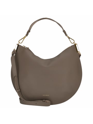 COCCINELLE sunup - Schultertasche 38 cm in warm taupe/rosette