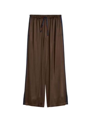 Marc O'Polo Pyjamahose classic in chocolate brown