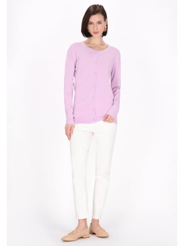 Usha Women Cardigan in lavender