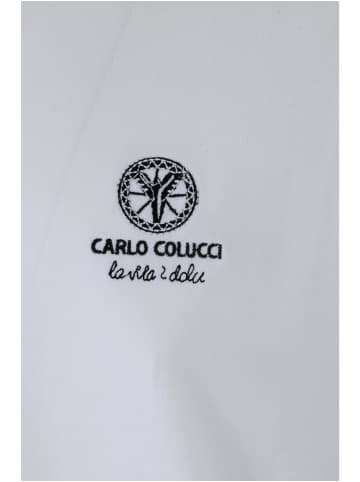 Carlo Colucci Poloshirt Capodanno in Weiß