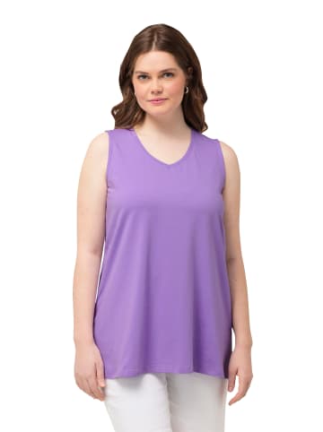 Ulla Popken Shirt in blauer flieder