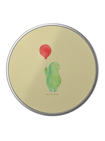 Mr. & Mrs. Panda Kaffeedose Schildkröte Luftballon ohne Spruch in Gelb Pastell