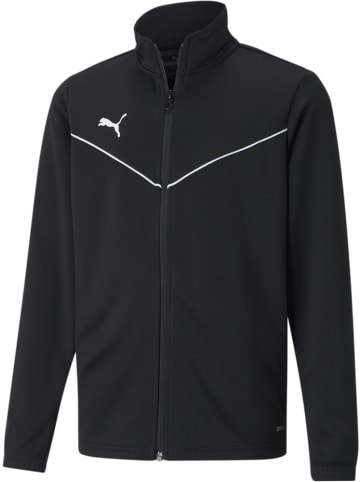 Puma Trainingsjacke "TeamRISE Training Poly Jacket Jr" in Schwarz