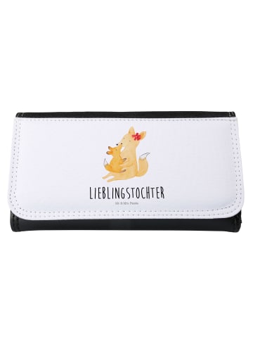 Mr. & Mrs. Panda Portemonnaie für Damen Fuchs Mama mit Spruch in Weiß