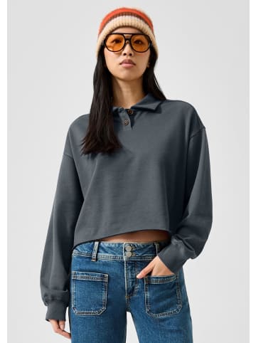 QS Sweatshirt in 9825_dunkelgrau