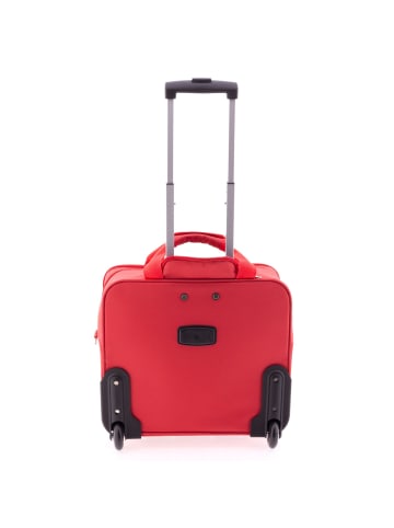 Gladiator 2100 2 Rollen Pilotentrolley 36 cm Laptopfach in red