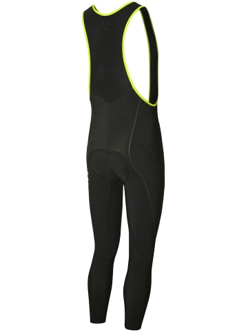 rh+ Radhose Nordic Bibtight in black-acid lime