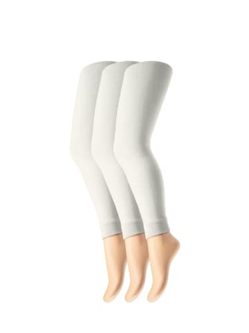 s.Oliver Leggings 3er Pack offwhite
