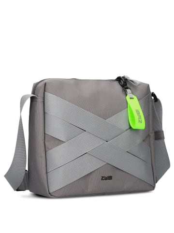 Zwei Alex - Umhängetasche 28 cm (black) in stone