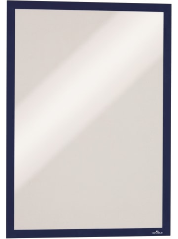 Durable Magnetrahmen Duraframe selbstklebend A3 dunkelblau Packung mit 2 Stück