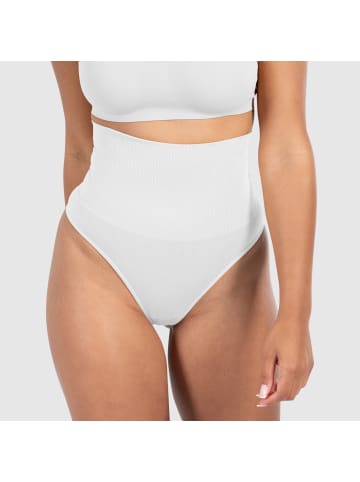 SMILODOX High Waist String Nysa in Weiß