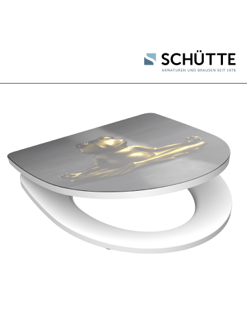 Franz Joseph Schütte Duroplast HG WC-Sitz RELAXING FROG, mit Absenkautomatik und Schnellverschluss