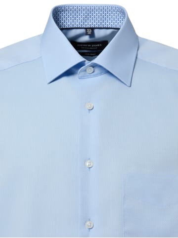 Andrew James Hemd in hellblau