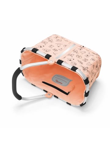 Reisenthel carrybag xs - Einkaufskorb 21 cm in cats and dogs rose